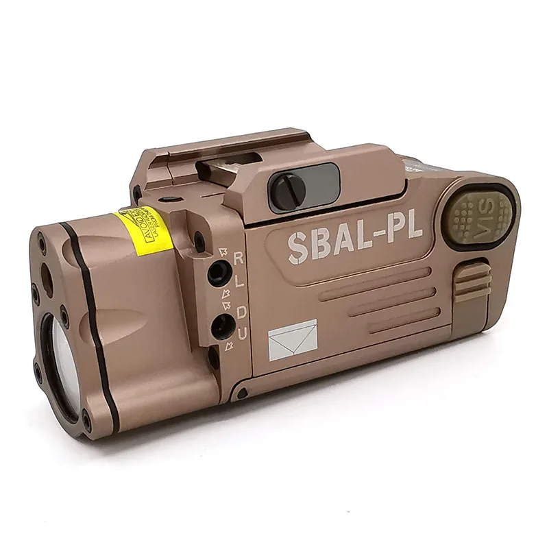 SOTAC-GEAR Tactical SBAL-PL Red Laser/LED Light Constant Momentary Strobe Flashlight ForPistol Picatinny 20mm Rail