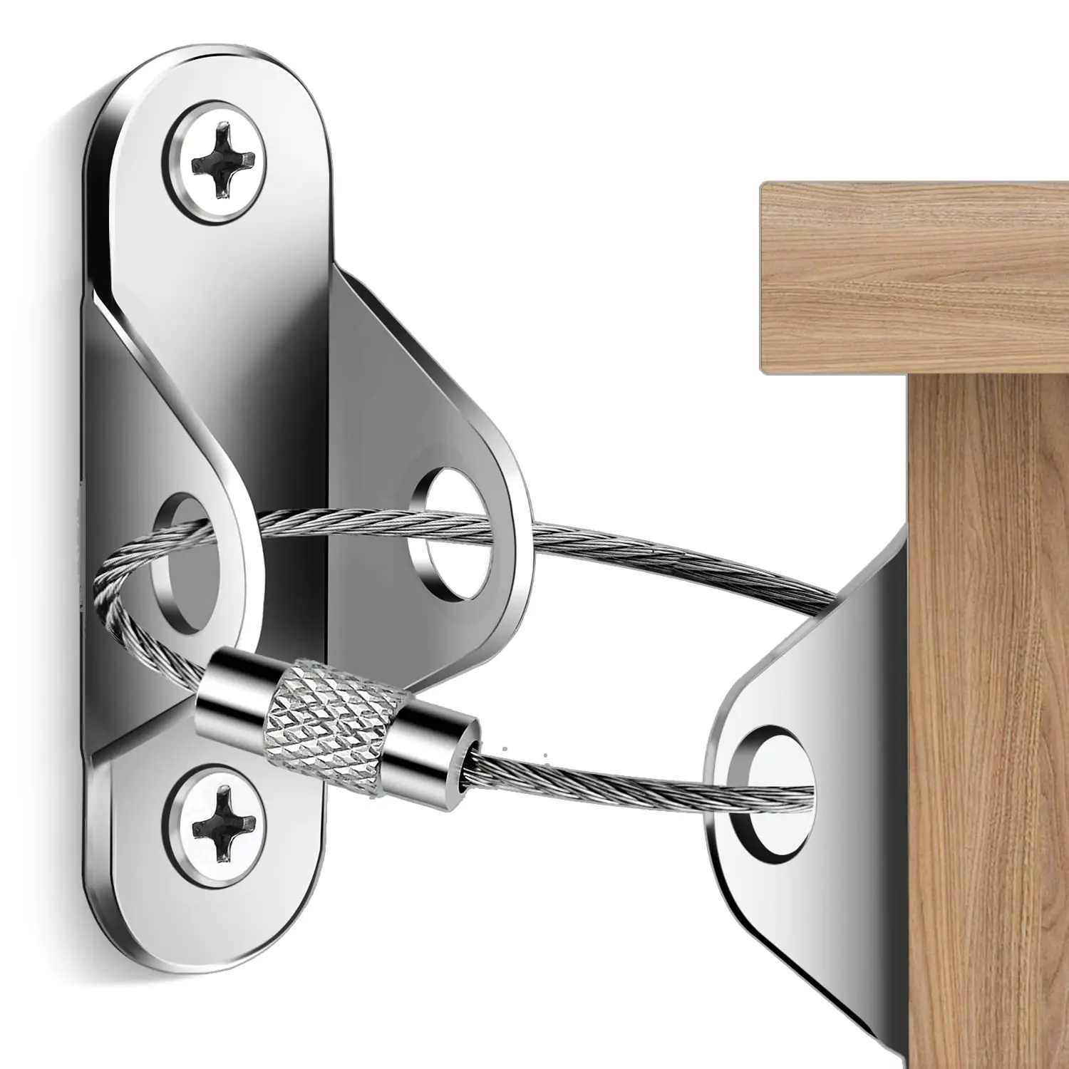 Screw-in furniture anchors, 6 sets