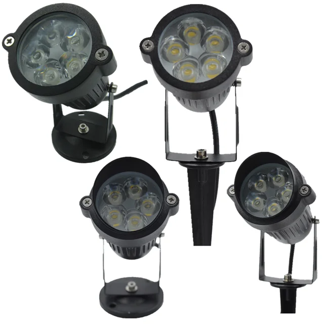 Foco LED de jardín con pincho 15W 1050Lm