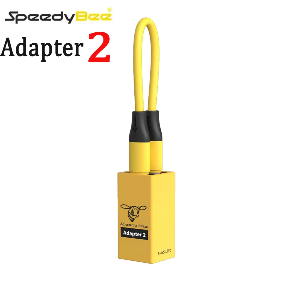 

Speedy Bee Adapter 2 1-6S Support XT60 & PH2.0 Battery Connectors Micro USB Adapter for FPV Racing Drone Multirotor Spare Parts