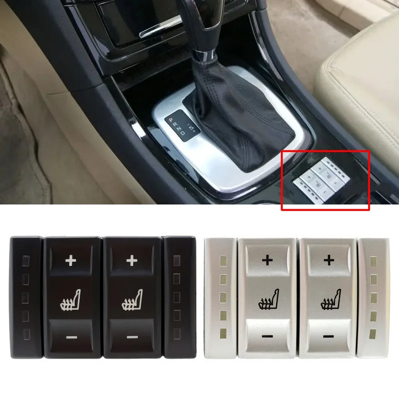KASturbo Interruttore Sedile Riscaldato Per Ford Mondeo MK3/MK4, S-Max, Galaxy MK3 – Ricambio 6M2T-19K314-AC, BS7T-19K314-AB