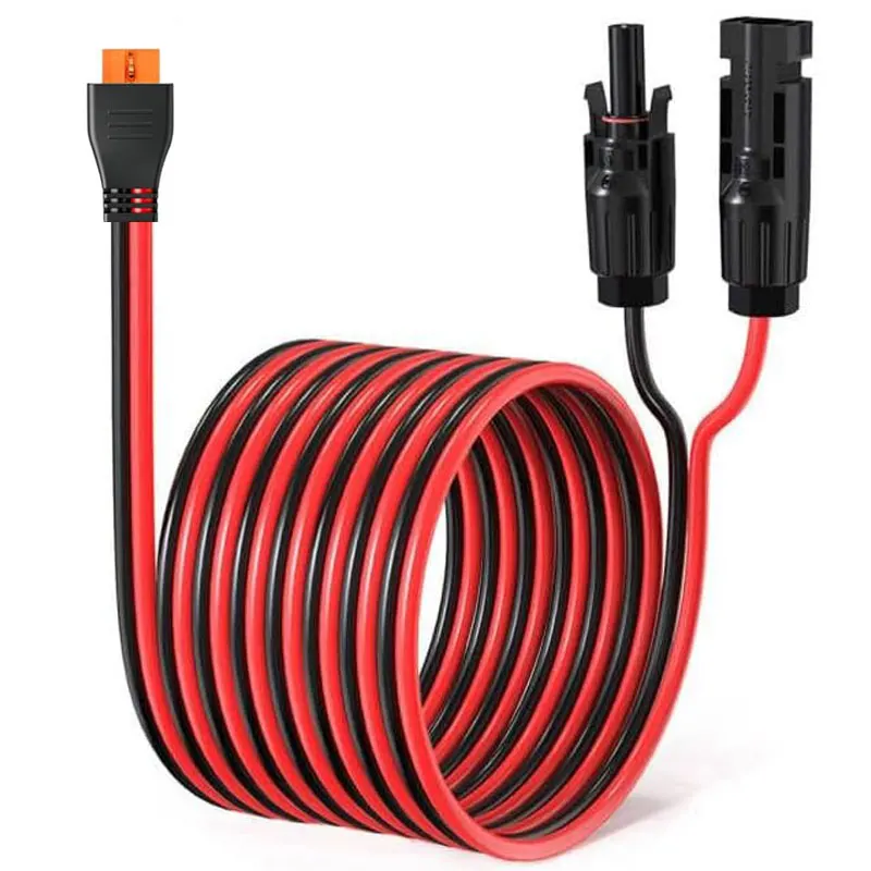 Solar Panel Connector Cable 3m/10FT 1.5m/5FT 12AWG for XT60i Adapter ALLPOWERS Ecoflow Anker Bluetti