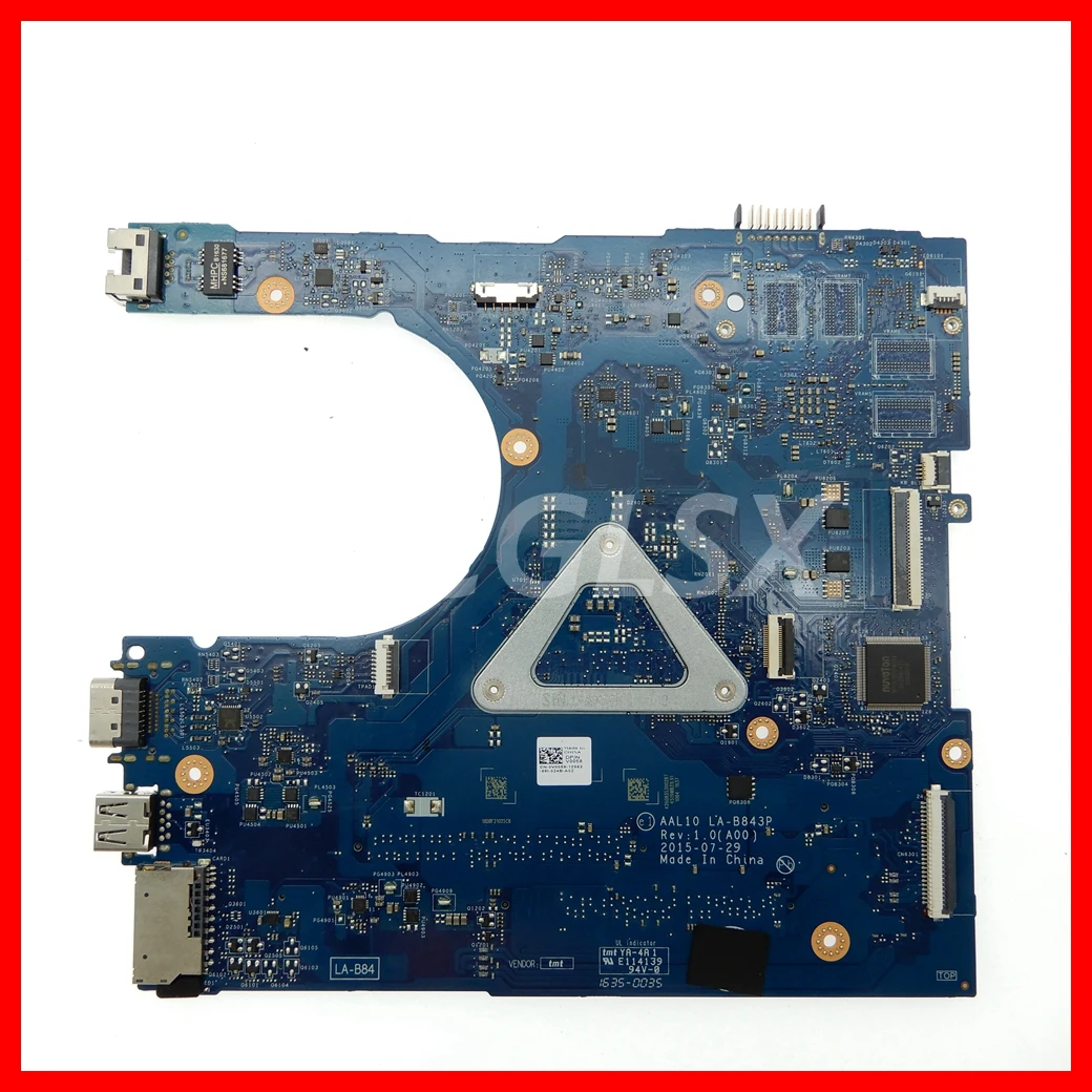 Placa-mãe Portátil para Dell Inspiron La-b843p Mainboard 3458 3558 5458 5558 5758 Cpu i3 i5 I74th 5ª Geração Cpu Gt820m Gt920m Gpu - Imagem 3