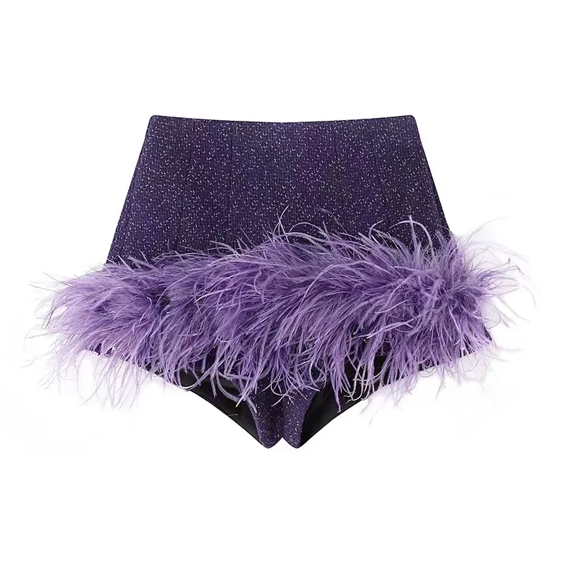 sexy-slimming-jean-short-pants-female-chic-clubwear-shorts-with-feather-solid-pants-high-street