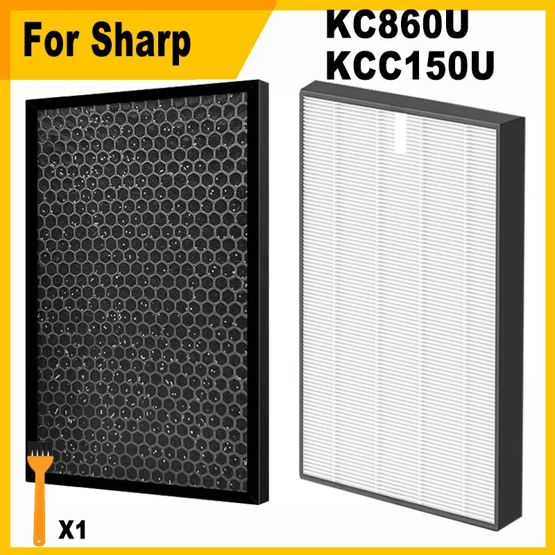 FZ-C150HFU FZ-C150DFU FZ-C100MFU 샤프 KC860U KCC150U 공기 청정기용 HEPA 탄소 가습 필터