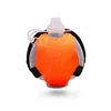 1pc 200ml Outdoor Sports Wrist Water Bottle Folding Mini Adjustable Reflect Light Run Light Silicone Rubber Portable For Cycling 6