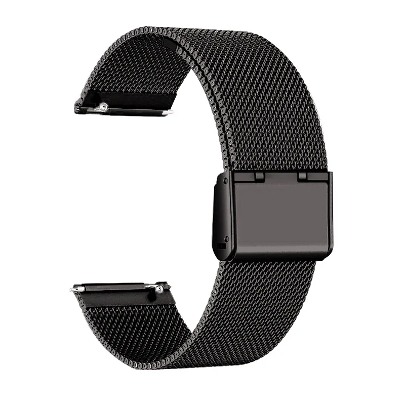 Premium 22mm Stainless Steel Metal Watch Band Bracelet