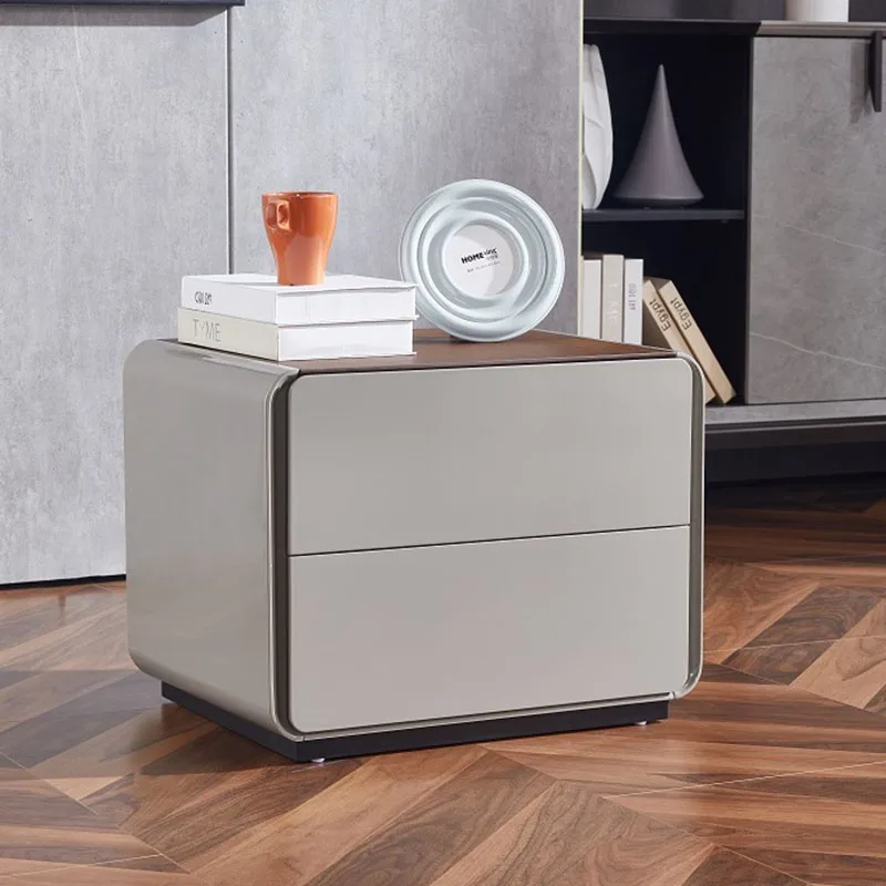

Smart Storage Nightstands Bedroom Cabinets Created Comfortable Bedside Tables Drawers Aparadores Muebles Nordic Furniture TY25XP
