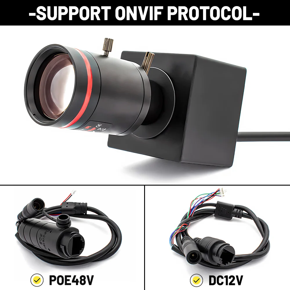 POE IP Camera 2/4MP Industrial Indoor HD Security Onvif RTSP CCTV System Video S