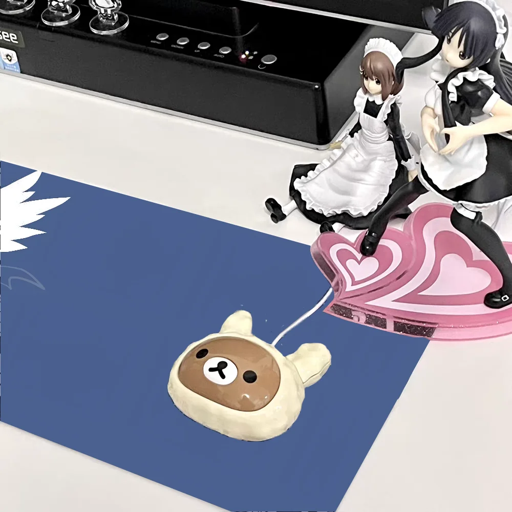 1pc Absol P-Pokemon-n Anime Mouse Pad Large Mouse Mat Pink Office Desk Mat Laptop Gaming Large Mousepad 6