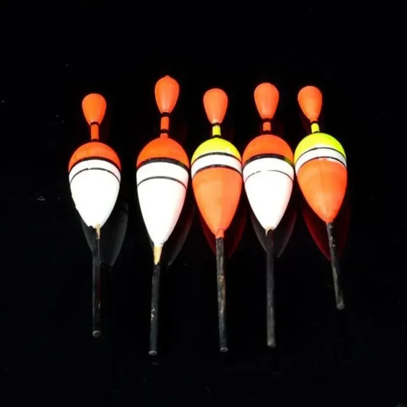 Description Picture 4 of item1 set (15Pcs) Vertical Buoy Sea Fishing Floats Assorted Size for Most Type of Angling with Attachment Rubbers Fishing Lures