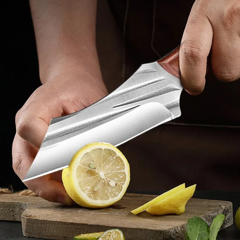 Mystery Surprise Gift Box Multi-function Professional Stainless Steel Chef Knife Utility Knife Boning Knife Outdoor Shovel Fruit 5