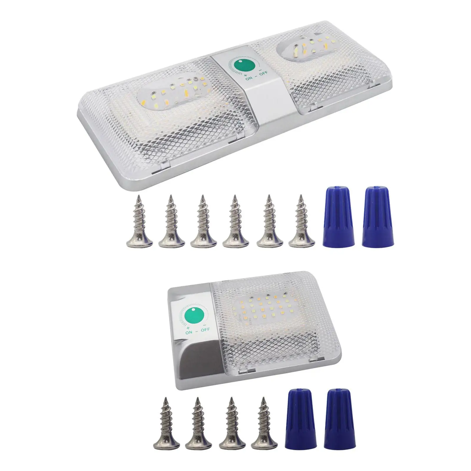 

RV Ceiling Roof Light Interior Accessories Universal Dome Light Touch Switch DC 12V for Boat Motorhome Trailer Camper Car