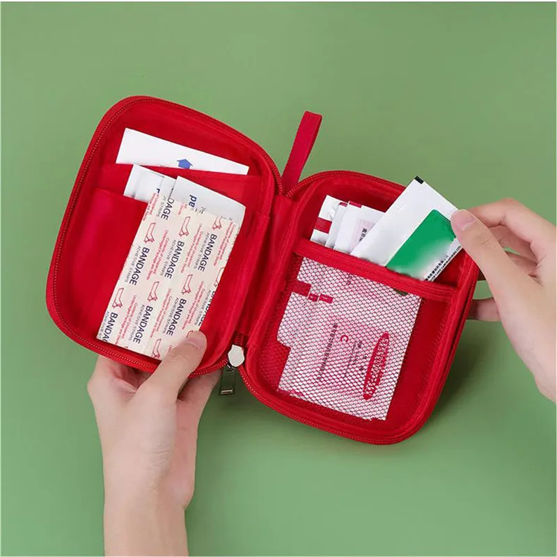 Portable Mini Home Medical Storage Bag For Camping Emergency First Aid