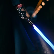 

RGB 15 Color Changeable Lightsaber With 7 Sets Of Sound Effects Mode FX Duel Lightsaber Metal Handle LED Lightsaber USB Charging