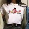 Summer New Princess Moana Cartoon Print Best Day Ever T-shirts Harajuku Casual Women Tees Round Neck Short Sleeve Tops Female 6