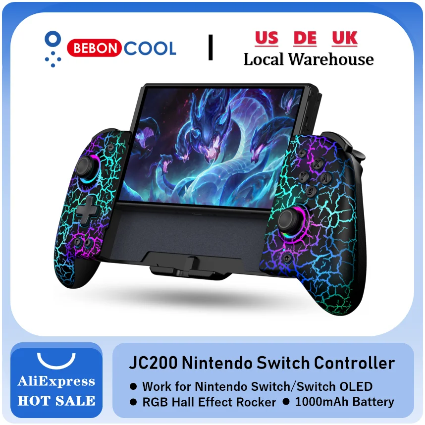 BEBONCOOL JC200 Switch Controller For Nintendo Switch/Switch OLED