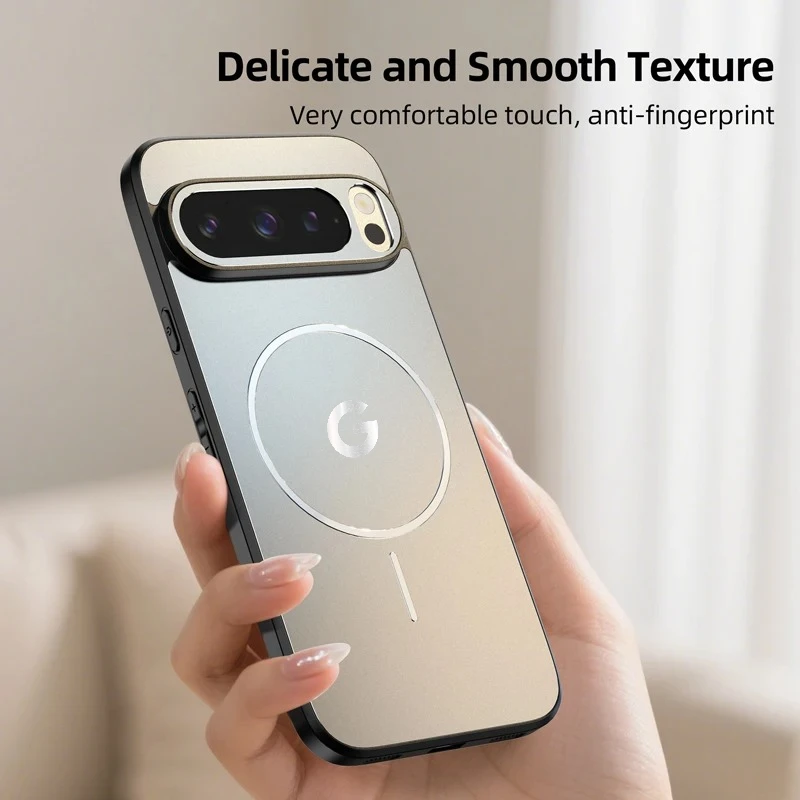 Enhanced Magnetic Phone Case with MagSafe Wireless Charging - Shockproof and Anti-Drop Protection