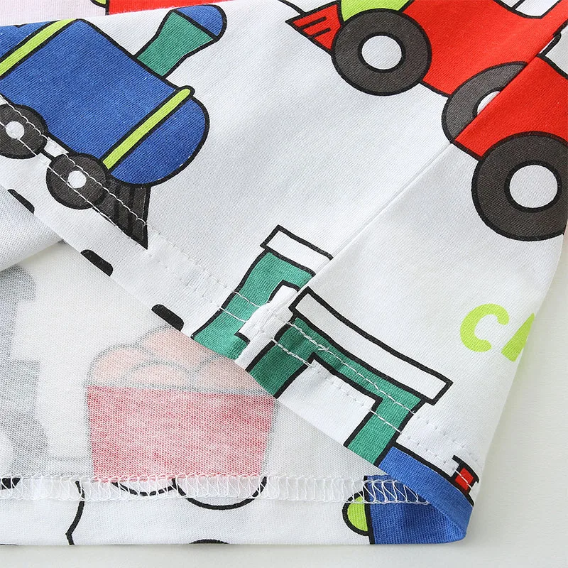 Kids Train Cartoon T-Shirt 5