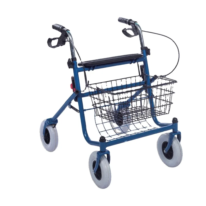 

JL914H Walker & Rollator High quality elder four wheel walker rollators