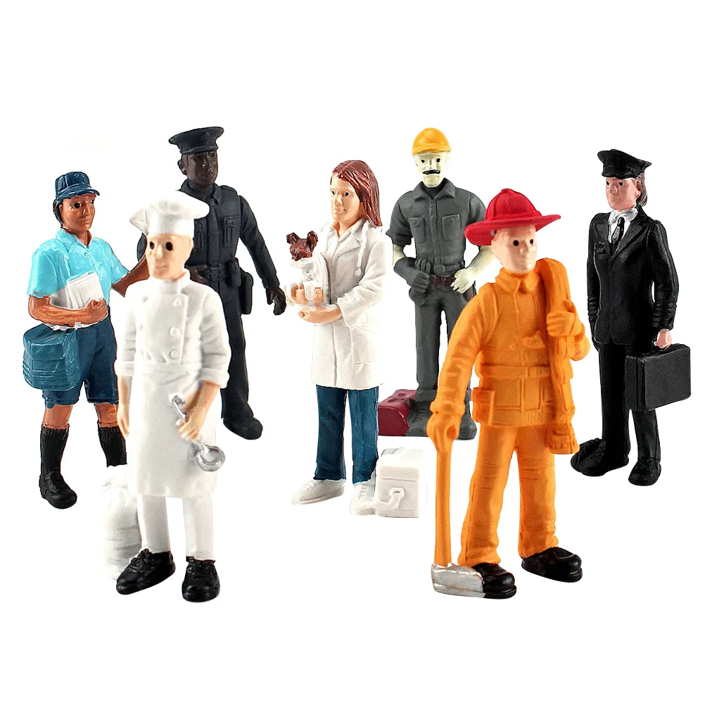 

Scene Decoration Simulated People Figurines Layout Figures Model Scale Models Construction Pvc