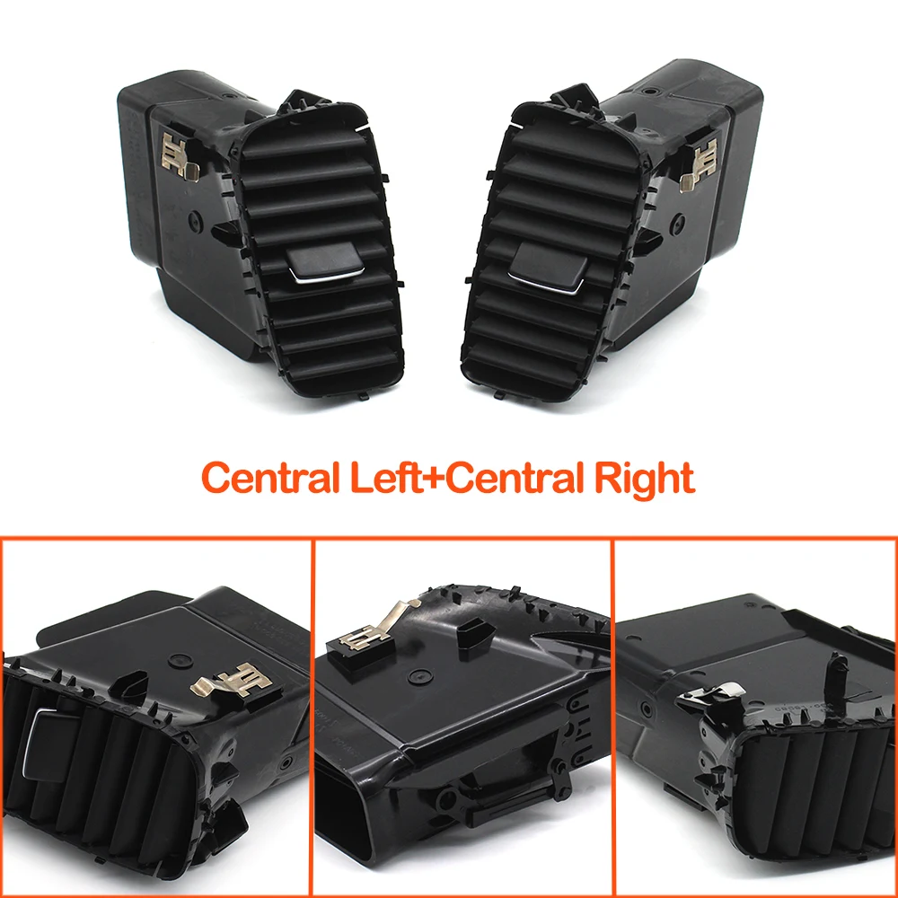 대시 보드 중앙 컨디셔너 에어 벤트 그릴 메르세데스 벤츠 GLE GLS 클래스 W166 W292 2015-2019 A 용 조립 완료 166830600