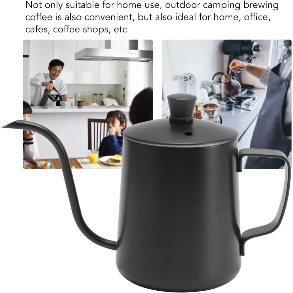 Pour Over coffee kettle Stainless Steel Gooseneck Spout Pour Over Coffee Kettle Long Narrow Drip Spout Tea Pots