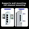 4 Port POE Extender 10/100Mbps 1 to 3 Network Switch Repeater with IEEE802.3af Plug&Play for PoE Switch NVR IP Camera AP 4