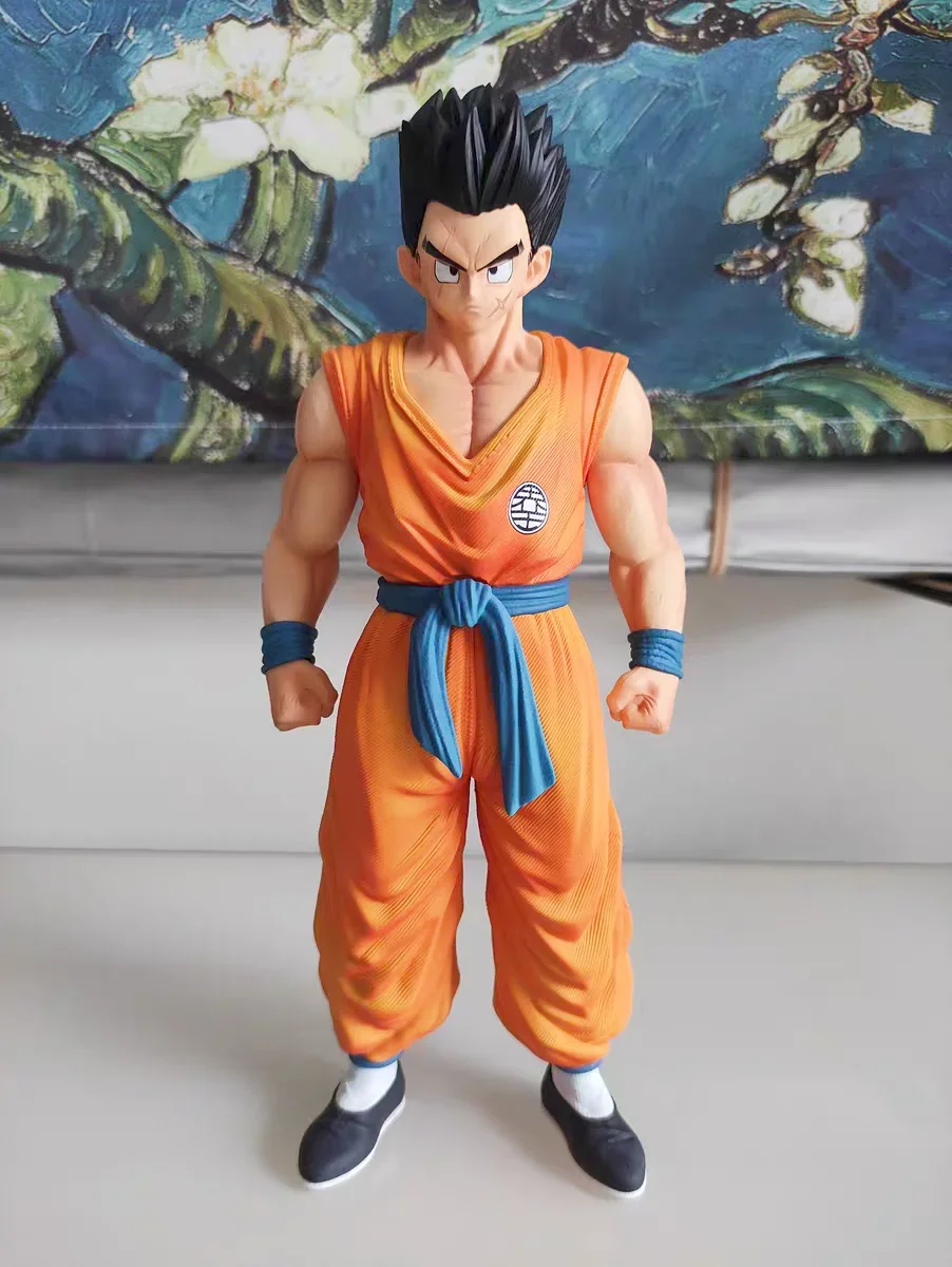 

New Anime Dragon Ball Z Yamcha Figure 25cm Collection Pvc Model Krillin Gk Statue Action Figurine Desk Ornament Decoration Toys