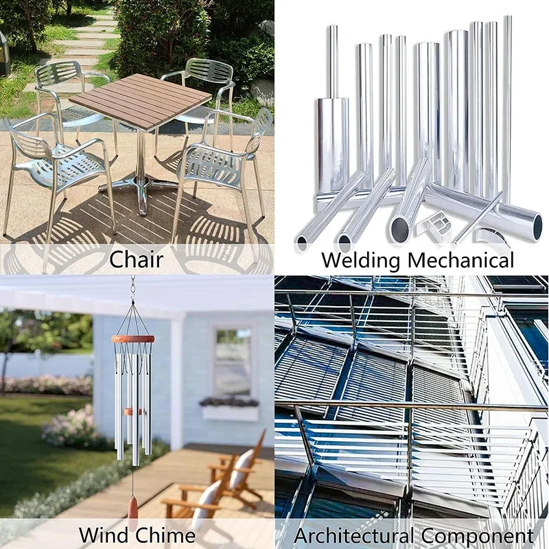 Precision 6063 Aluminum Alloy Tube - Various Sizes Available