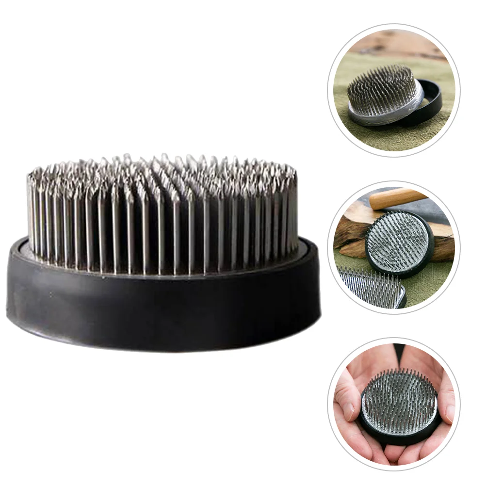 Flower Arranging Device Kenzan Stainless Steel Chinese Japanese Style Desktop