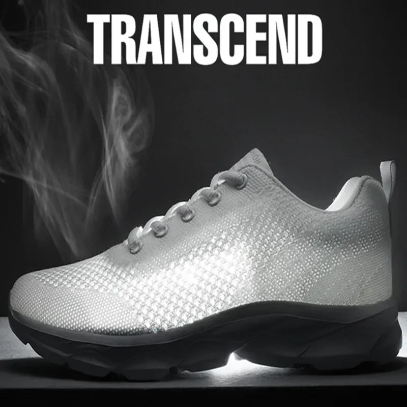 Women's Running Shoes Light Sneaker Shoes for Women Breathable Casual Walking Fly Weaving Ventilate Elastic Sneakers