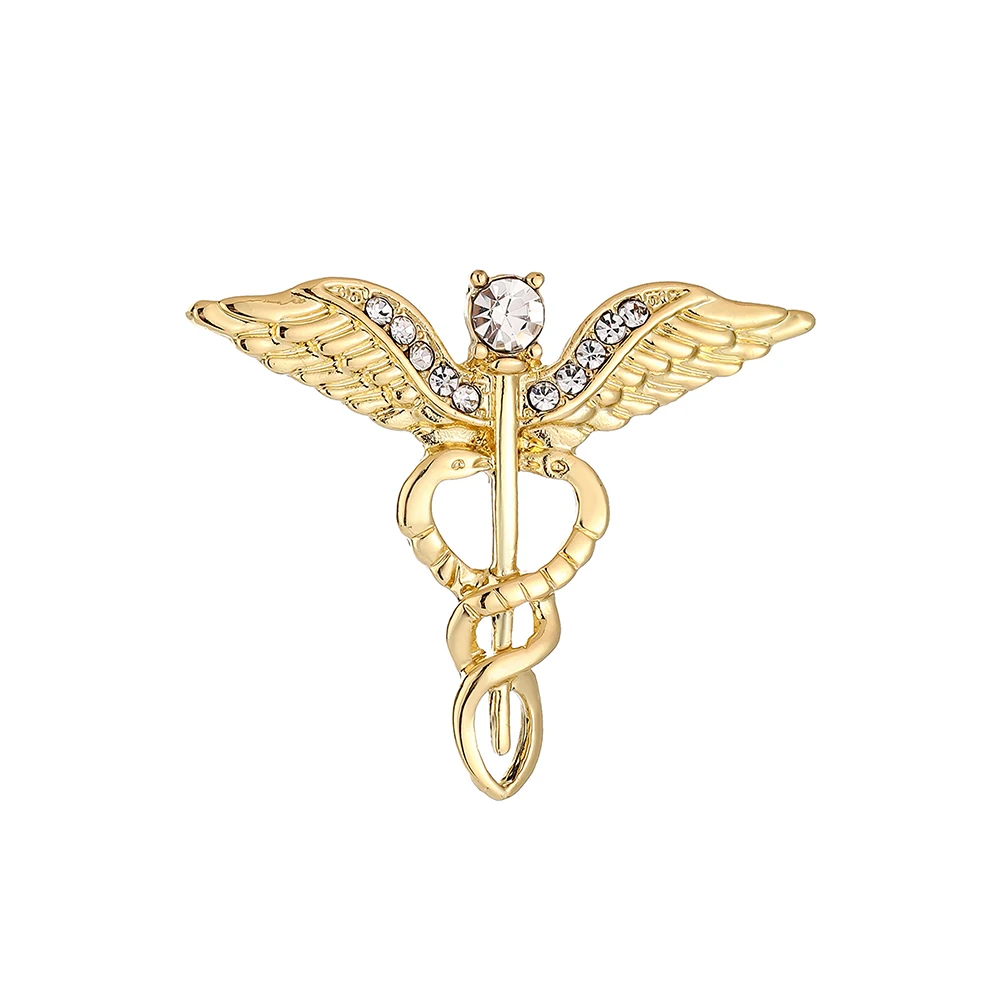 Großhandel Medizinisches Personal-Emblem-Pin: Schlangenförmiges Legierungs-Abzeichen für Krankenschwestern, Ärzte und Medizinstudenten – Ideales Geschenk – Detail 17