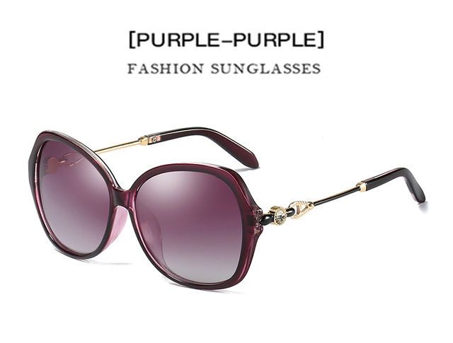 Fashion Polarized Sunglasses Womens Sunglasses Color Film Lens Accessories Sun Glasses Anti-UV400