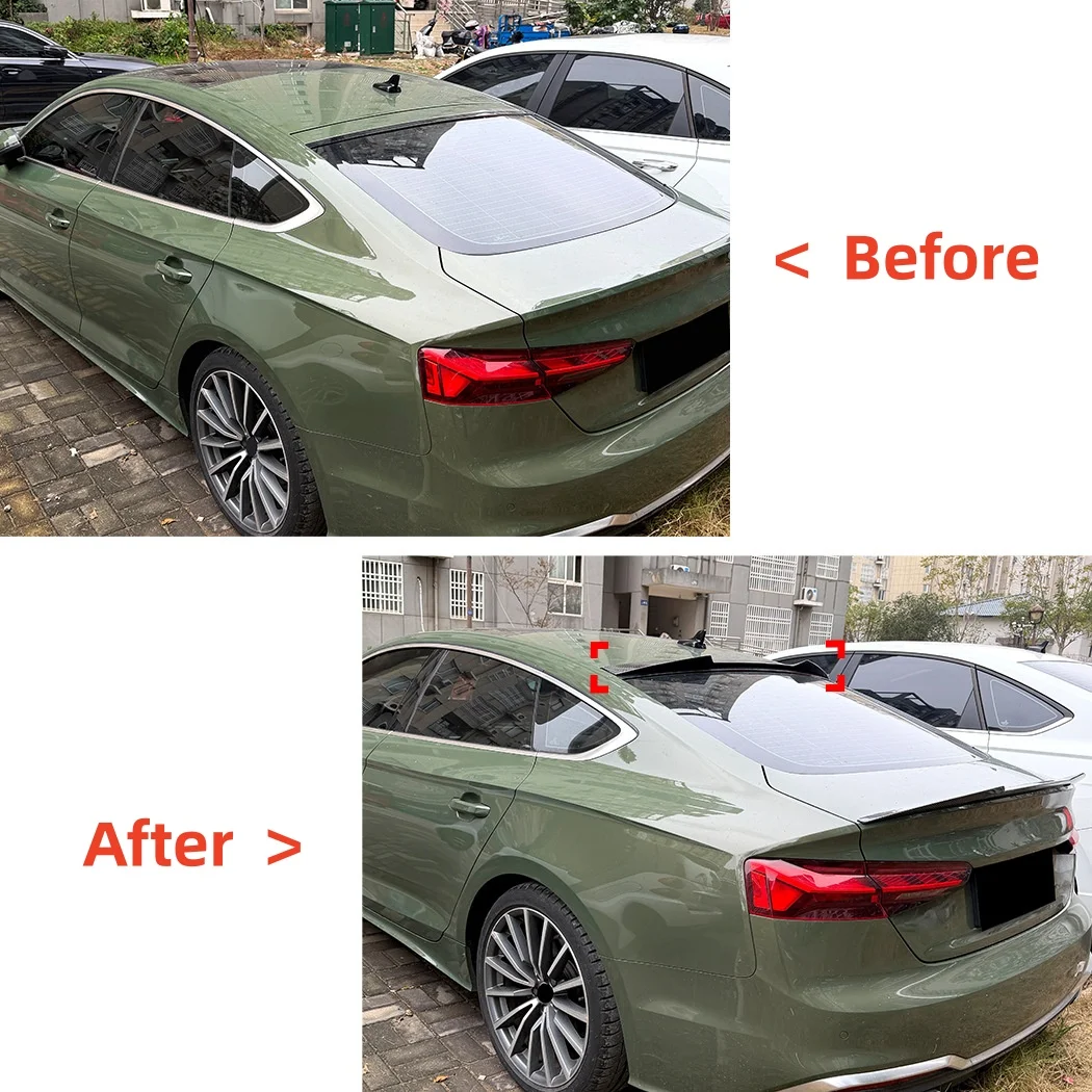 Spoiler Posteriore per Tetto Auto per Audi A5 F5 S5 RS5 B9 B9.5 Sportback 4 Porte 2017-2024, Accessori di Modifica e Tuning - Image 3
