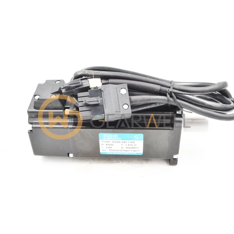 

Servo Motor SGAS-C11A-04C SVGA-04C11AD 400W 2.8A 1.27N.M