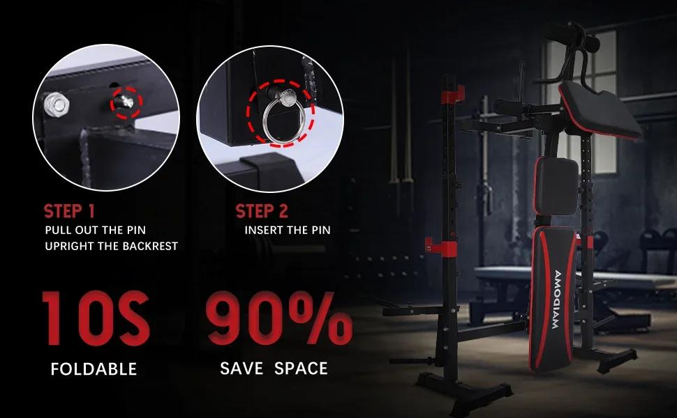 foldable olympic weight bench