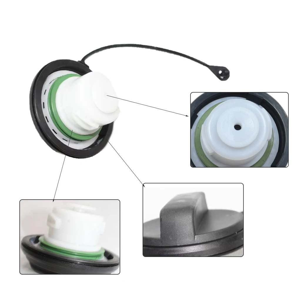 Inner Fuel Gas Oil Tank Filler Cap for Ford Focus MK2 2005-2012 1589085 fuel tank cover fuel tank cap fuel cap