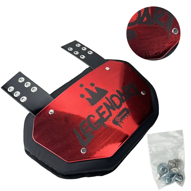 thumbnail interactive-video image 1 of Precision Football Back Plate - Lower Spine Protector For Shoulder Pads (On My Mama Series) 1 of 13