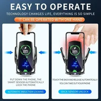 Wireless Car Charger Magnetic Car Phone Holder For iPhone 11 12 13 14 15 16 17 Pro Samsung Fast Charging Wireless Chargers - Image 2