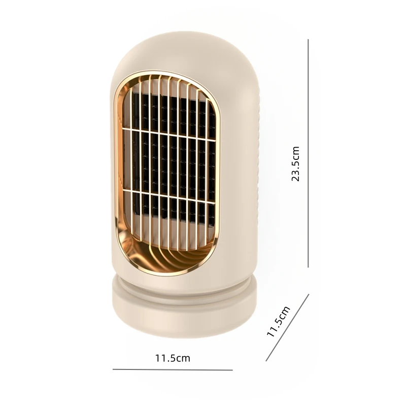 سخان سطح مكتب صغير جديد مع تسخين PTC وحماية من الح...