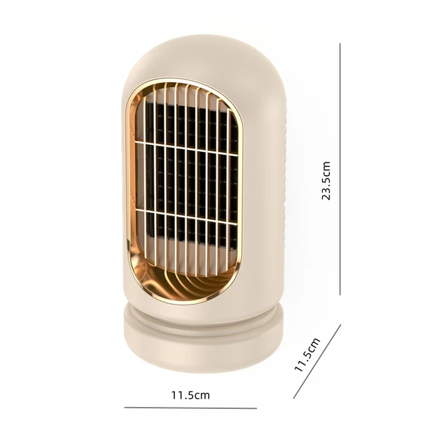 New Mini Desktop Heater with PTC Heating and Long-lasting Constant Temperature Overheating Protection 3