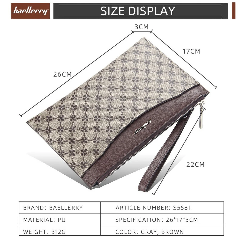 Baellerry Cloud Touch Long Wallet 2025 - Women's Soft PU Solid Color Purse, Slim Multi-Card Holder & Travel Essential