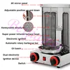 Vertical Rotating BBQ Grill LPG Gas Kebab Meat Rotisserie Machine Commercial Doner Meat Oven Shawarma 5