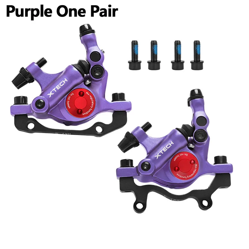 ZOOM XTECH HB100 Hydraulic Disc Brake Calipers Front & Rear Black Red Gold Blue Purple Brake For MTB Bicycle Set mountain bicycle disc brake,bicycle disc brake,mountain bike disc brake