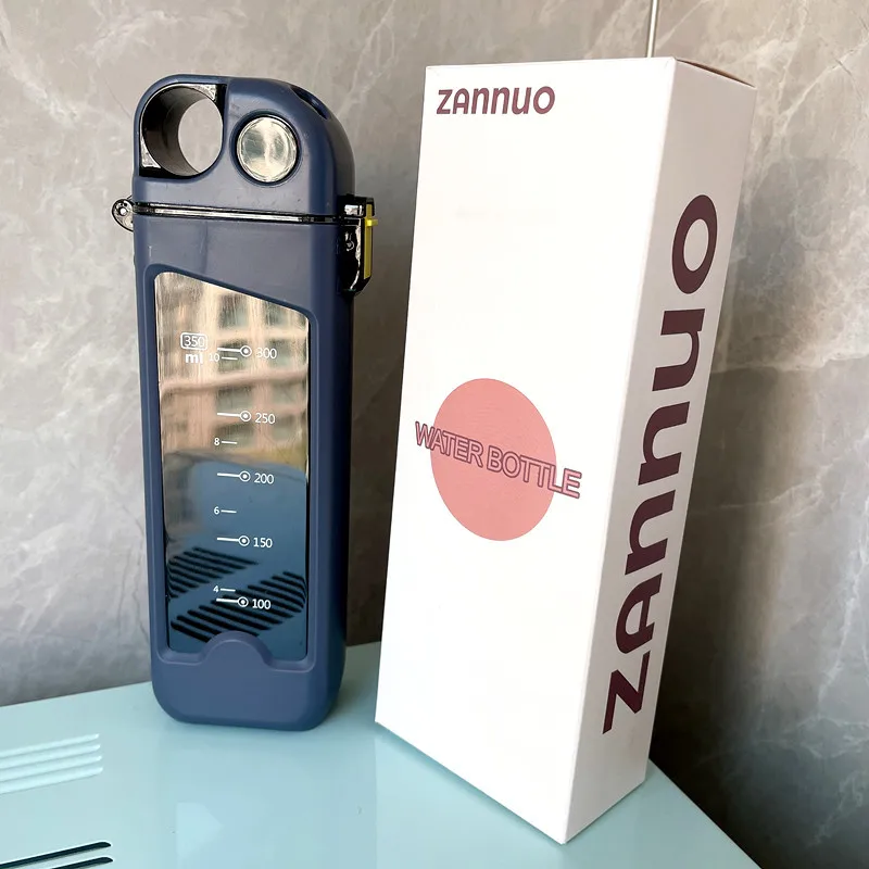 New Rectangular Creative Netflix Lighter Water Cup Ins High Quality Wicker Cup Portable Drop-Proof Gift Water Bottles For Girls 38 New Rectangular Creative Netflix Lighter Water Cup Ins High Quality Wicker Cup Portable Drop-Proof Gift Water Bottles For Girls