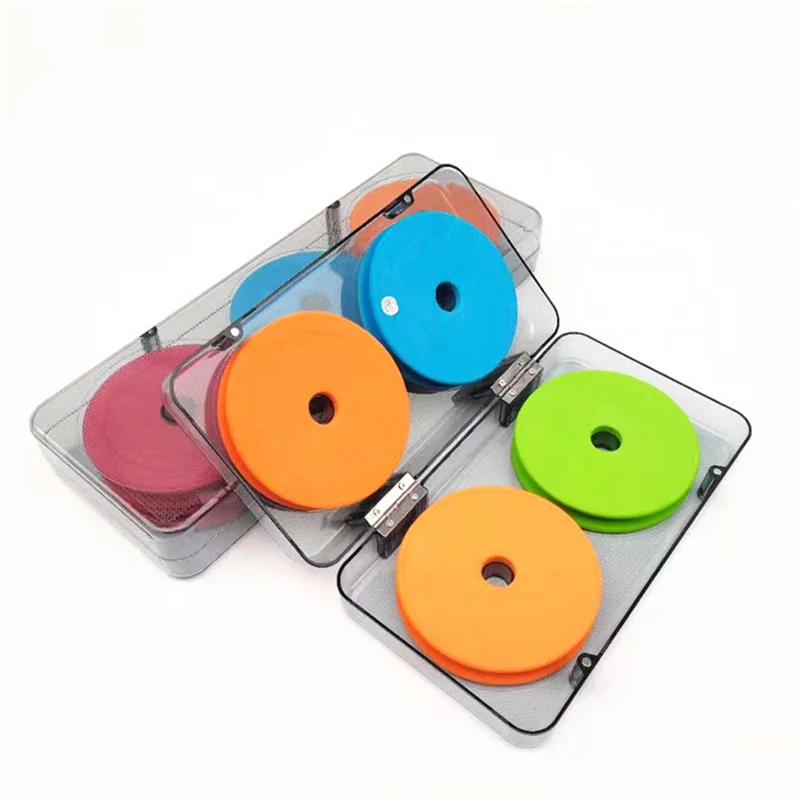 PRO BEROS 10cm Angelschnur Lagerung Spulen Schaum EVA Winding Board Linie Fly Fishing Getriebe mit Box für Veranstalter zubehör – Detail 3