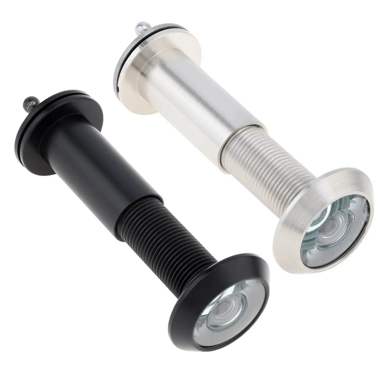 보안 엿보기 구멍 HD 문짝 뷰어, 34-59mm 문짝 두께, 회전 프라이버시 커버 포함, 14mm, 180 도