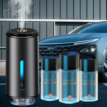 Car Air Freshener Electric Auto Aroma Diffuser Car Air Vent Essential Oil Mist Humidifier Fragrance Diffuser Aromatherapy 1
