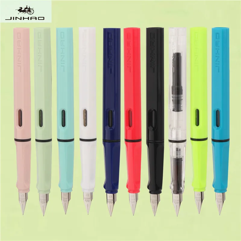 Fountain Pen Jinhao 777 Fashion Student Office Fountain Pen School stationery Supplies ink pens